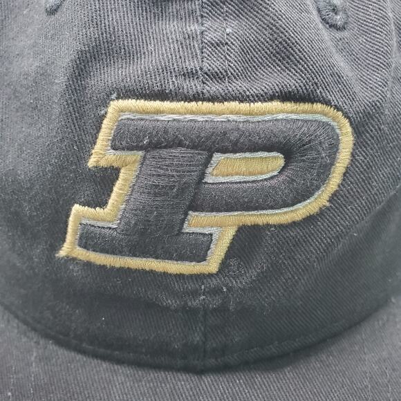 Purdue Boilermakers Hat Cap Mens Fitted 7 Black Gold NCAA Football Zephyr - NWT - Picture 8 of 16